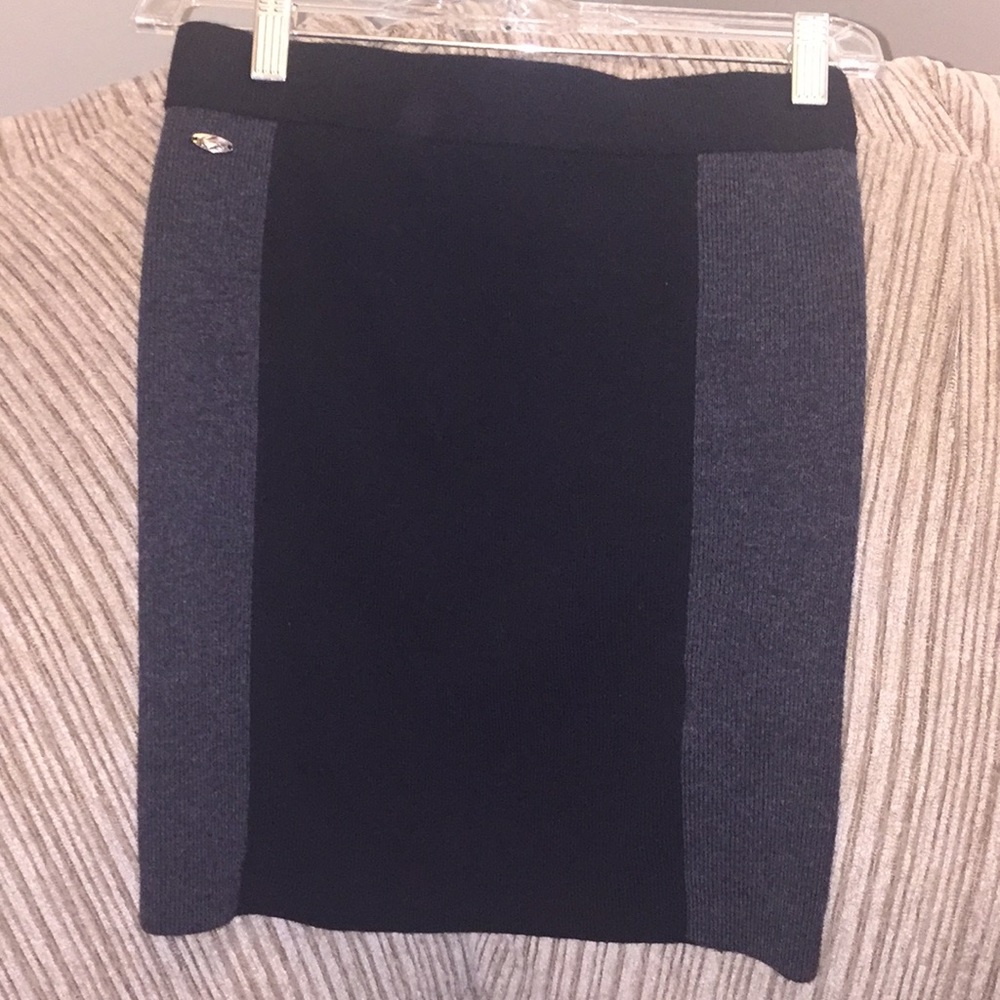 Black and Grey soft Lacoste mini skirt